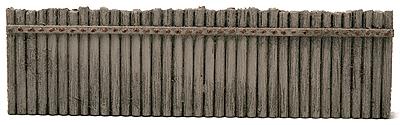 Model Railstuff 810 HO Scale Pier Retaining Walls (One-Piece, Painted Plaster Castings) -- Normal - 6-3/4" 16.8cm