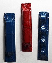 Model Railstuff 900 N Scale Tarp Covered Loads (One-Piece, Painted Plaster Castings) -- For Atlas 42' Gondola pkg(3)