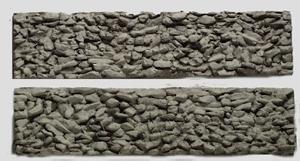 Model Railstuff 980 N Scale Retaining Walls (One-Piece, Painted Plaster Casting) -- Stone