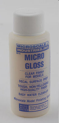 Microscale 4 All Scale Trim Film Solid Color Decal Sheet -- Metallic Silver