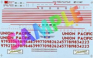 Microscale 601147 N Scale Union Pacific - UP -- Dash 9-44CW & AC4400CW Diesels 2000+