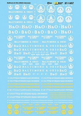Microscale 871457 HO Scale Baltimore & Ohio - B&O -- Cabooses