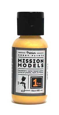 Mission Models 164 All Scale Water-Based Acrylic Paint 1oz 29.6ml -- MMP-164 Color Change Gold