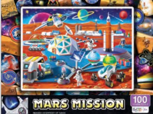 Masterpieces Puzzles 12252 NASA: Mars Mission Puzzle (100pc)
