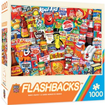 Masterpieces Puzzles 71833 Flashbacks: Mom's Pantry Collage Puzzle (1000pc)