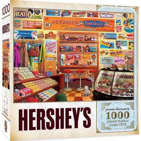 Masterpieces Puzzles 71913 Hershey: Hershey's Candy Shop Puzzle (1000pc)