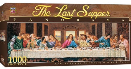 Masterpieces Puzzles 72079 Panorama: The Last Supper Puzzle (1000pc)