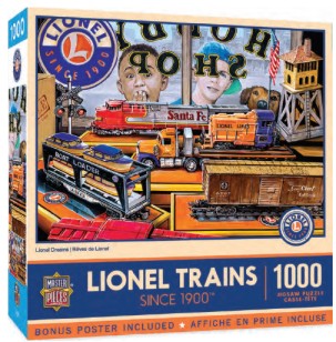 Masterpieces Puzzles 72277 Lionel: Lionel Dreams Hobby Shop Puzzle (1000pc)
