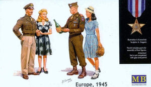 Master Box Models 3514 1/35 WWII Post War Celebration Europe 1945 (4 Figures)