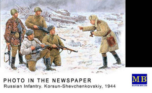 Master Box Models 3529 1/35 Russian Infantry Posing for Photo Korsun-Shevchenkovskiy 1944 (5)