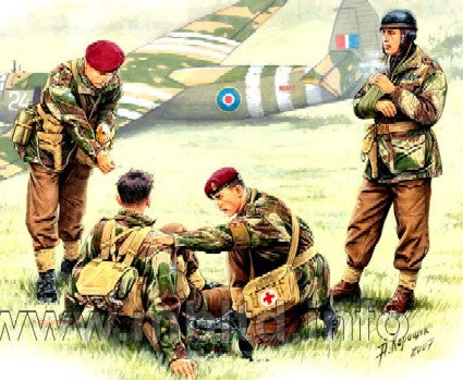Master Box Models 3534 1/35 WWII British Paratroopers Rigid Landing Operation Market Garden (4)