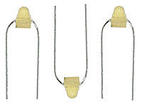 Miniatronics 1200312 All Scale Micro Mini Light Emiting Diodes (LEDs) - 1/16" 1.5mm Diameter -- Yellow pkg(12)