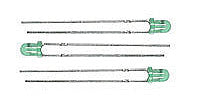 Miniatronics 1213203 All Scale Blinker/Flasher Suberbrite Light Emiting Diodes (LEDs) - 1/8" 3mm Diameter -- Green