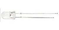 Miniatronics 1251005 All Scale Yeloglo White LEDs pkg(5) -- 5mm