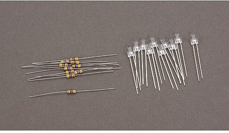 Miniatronics 1282610 All Scale Tower LED 2mm -- Yeloglo (Golden White) pkg(10)