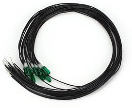 Miniatronics 18G1210 All Scale Micro Miniature Lamps - 12V 50mA 2.4mm Diameter -- Green pkg(10)