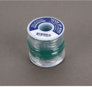 Miniatronics 4812301 All Scale 22 Gauge Stranded Single Conductor Wire - 100' 30m -- Green