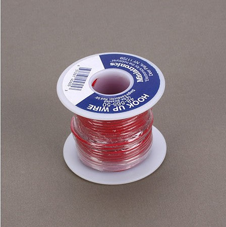Miniatronics 4856550 All Scale 16 Gauge Flexible Single Stranded Conductor Wire - 50' -- Red