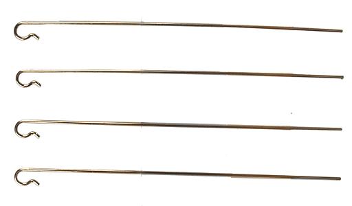Miniatronics 5500104 All Scale Electrical Track Pick-Up (Phosphor Bronze) -- 2 Sets, 4 Pieces Total