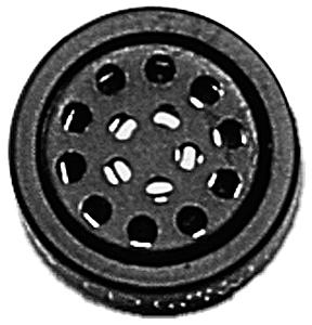Miniatronics 6007801 All Scale 8-Ohm Speakers -- 7/8" 22.2mm Round x 5/16" 7.9mm High (Fits HO, O, G & 1 Scales)
