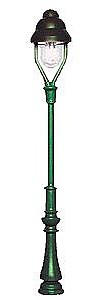 Miniatronics 7201501 HO Scale Lampposts -- Gas Lamp (green) 2-1/4" 5.6cm