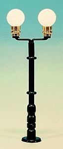 Miniatronics 7208201 HO Scale Lampposts -- Double Park Light (green) 2-3/8" 5.9cm