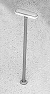 Miniatronics 7209001 HO Scale Lampposts -- Dual Platform Light 2-7/8" 7.1cm