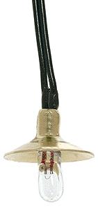 Miniatronics 7211505 HO Scale Lamppost Accessory Parts -- Lamp Shade w/Bulb 1.5V 40mA 5 Sets