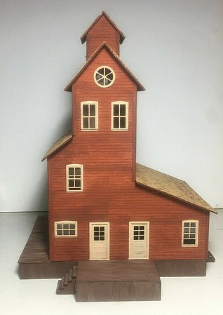 Motrak Models 43400 O Scale Valley Hardware and Plumbing Supply -- Kit - 9 x 10 x 12"