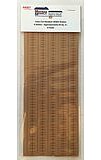 Motrak Models 44007 O Scale Random-Width Shake Shingles -- Approximately 64 Sq. In.