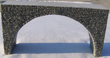 Motrak Models 82005 HO Scale Single Track Arch Bridge -- Kit - 8 x 2 x 4" 20.3 x 5.1 x 10.2cm 3" 7.6cm Clearance Underneath