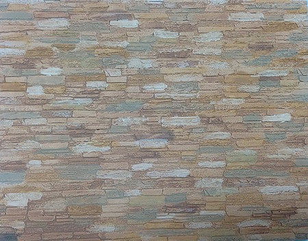 Motrak Models 82009 HO Scale Stacked Rock Retaining Walls -- pkg(2)
