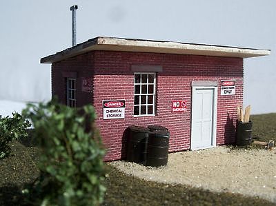 Motrak Models 83000 HO Scale The Supply Shed -- Kit - 2-3/4 x 1-1/2" 7 x 3.8cm