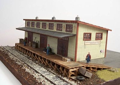Motrak Models 83005 HO Scale Consolidated Auto Parts Co. -- Kit - 8-1/4 x 3" 21 x 7.6cm