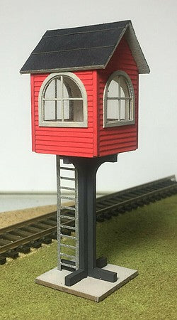 Motrak Models 83401 HO Scale The Watch Tower Crossing Tower -- 1-3/8 x 1-3/8 x 3-7/16" 3.5 x 3.5 x 8.7cm
