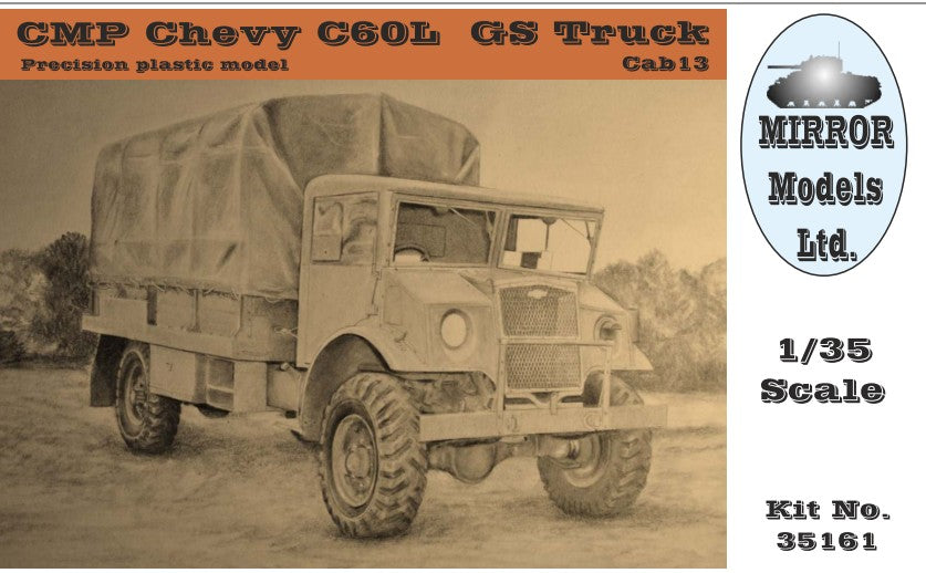 Mirror Models 35161 1/35 CMP C60L Cab 13 GS Truck