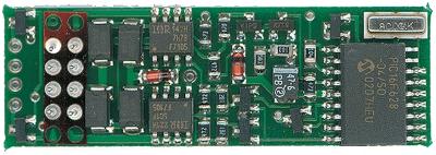 NCE Corporation 108 HO Scale P2K-SR DCC Control Decoder 1.3 Amp - Silent Running(TM) -- Direct Plug-In, 4 EFX Outputs for Life-Like GP7, 9, 30 & SD60