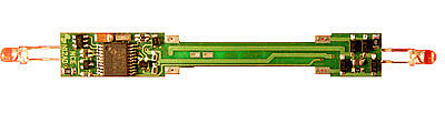 NCE Corporation 127 N Scale Plug-N-Play Decoder w/White LEDs -- N12A0e - For Intermountain Tunnel Motors