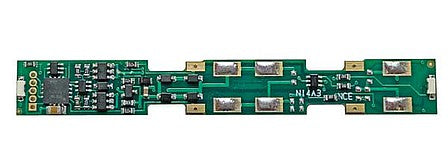 NCE Corporation 181 N Scale N14A3 Board Replacement DCC Decoder -- Fits Atlas GP39-2, Intermounatin SD40-2 and Similar