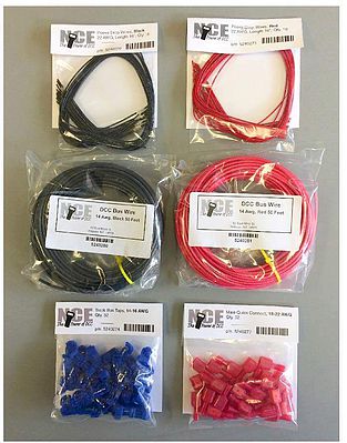 NCE Corporation 268 All Scale DCC Layout Wiring KitÊ -- DCC Main Bus 50' 15.2m, Feeders, Connectors & Wire Taps