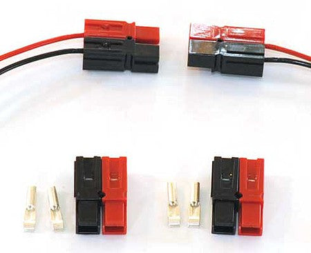 NCE Corporation 290 All Scale AND-8 Anderson Power Pole Connector -- 4 Each: red, black