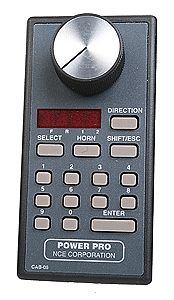 NCE Corporation 44 All Scale Cab06pr Intermediate Wireless DCC Throttle -- With Speed Control