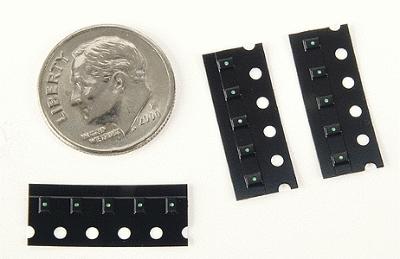 Ngineering N101615 All Scale Micro Super-Blue LEDs .030 x .060" -- 15-Pack