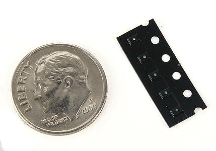 Ngineering N10165 All Scale Micro Super-Blue LEDs 030 x .060" -- 5-Pack