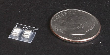 Ngineering N1021C2 All Scale High-Intensity LED -- White 1/16 x 1/8" 2 x 3mm pkg(2)