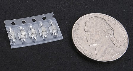 Ngineering N104215 All Scale Subminiature LED -- Red pkg(15)