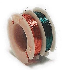 Ngineering N5038 All Scale #38 Magnet Wire -- Red & Green 100' Each