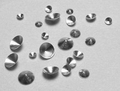 Ngineering N70168 N Scale Conical (China Hat) Vent Pipe Covers pkg(8) -- 8"