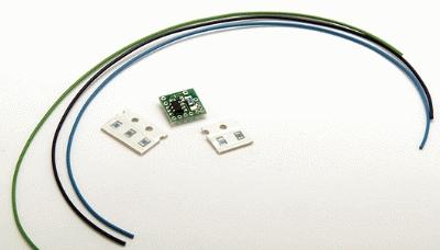 Ngineering N8043 All Scale Ultra-Miniature Simulator Circuit Board - DCC & Stationary Use; Input 6-18V DC -- Universal Strobe