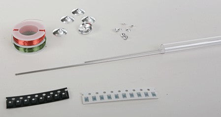Ngineering NK013 O Scale Gooseneck Building Light Kit pkg(8)
